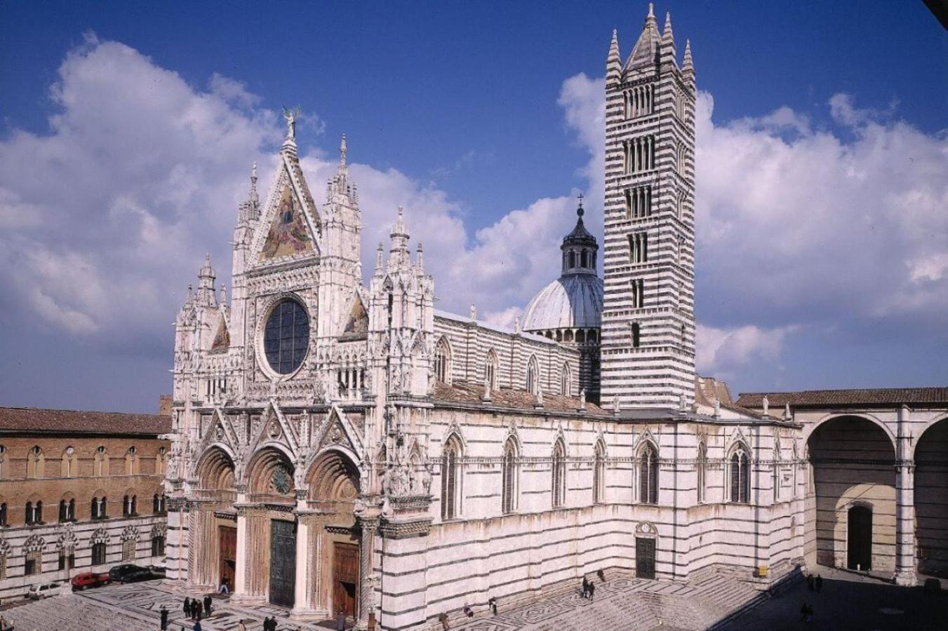 Loft Vicolo Di Vallepiatta 2 Min Piazza Del Campo Con Parcheggio Siena Exterior foto